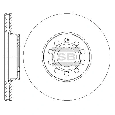 Brake Disc (SD5405)