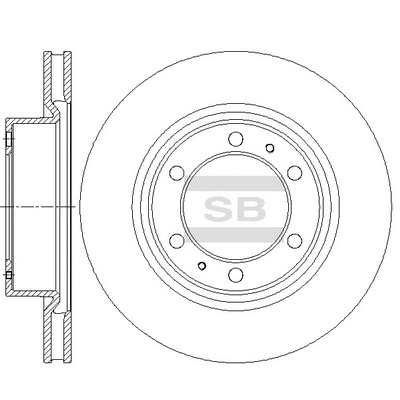 Brake Disc (SD4645)