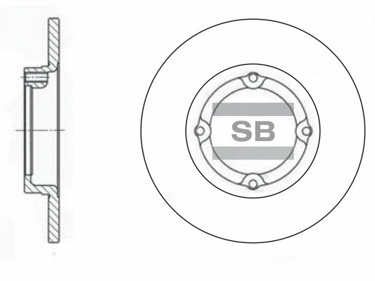 Brake Disc (SD3002)