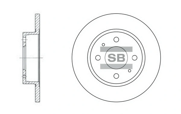 Brake Disc (SD4216)