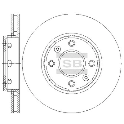 Brake Disc (SD6102)