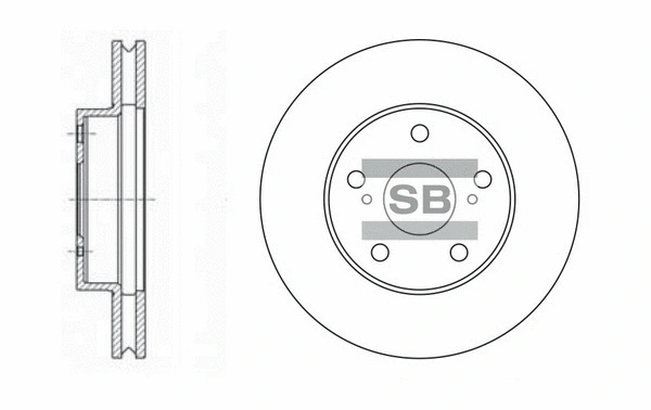 Brake Disc (SD4014)