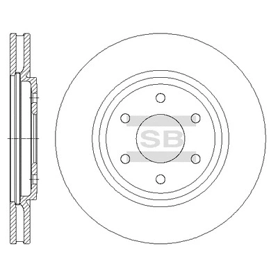 Brake Disc (SD4229)