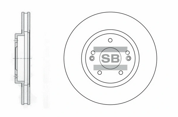 Brake Disc (SD1060)