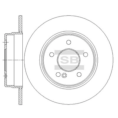 Brake Disc (SD5441)
