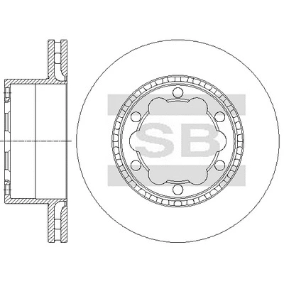 Brake Disc (SD5603)