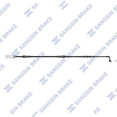 Warning Contact, brake pad wear (SWS1508)