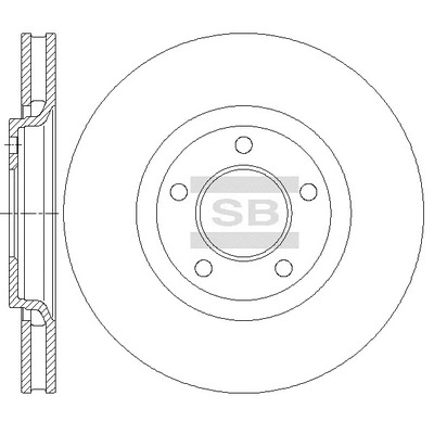 Brake Disc (SD5525)