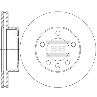 Brake Disc (SD3068)