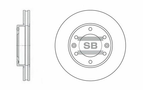 Brake Disc (SD2036)
