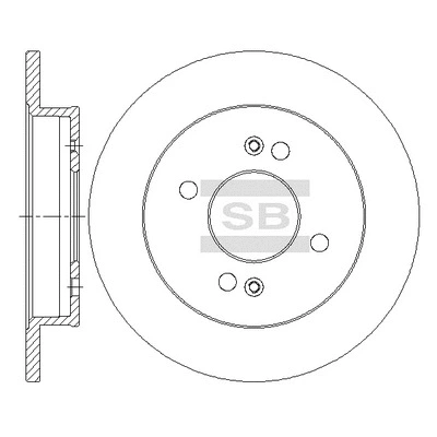 Brake Disc (SD2045)