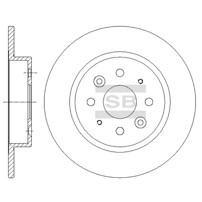 Brake Disc (SD2049)