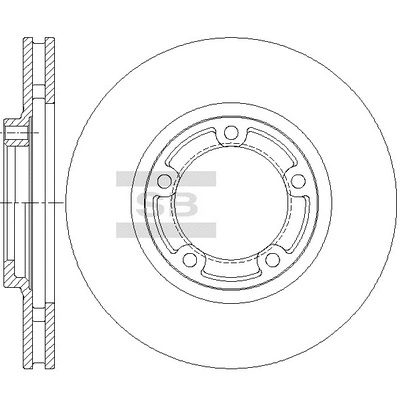 Brake Disc (SD4351)