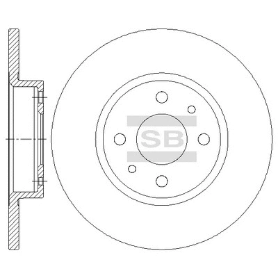 Brake Disc (SD5508)