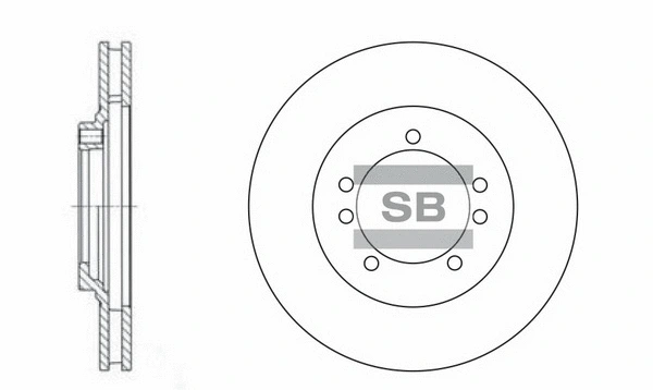 Brake Disc (SD1027)