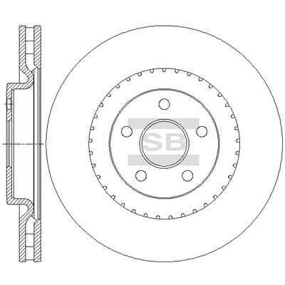 Brake Disc (SD5528)