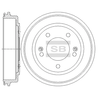 Brake Drum (SD1097)