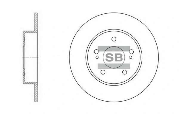 Brake Disc (SD3028)