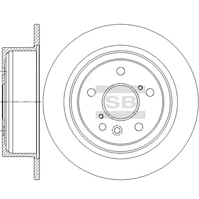 Brake Disc (SD4647)