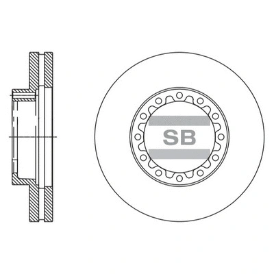 Brake Disc (SD4331)