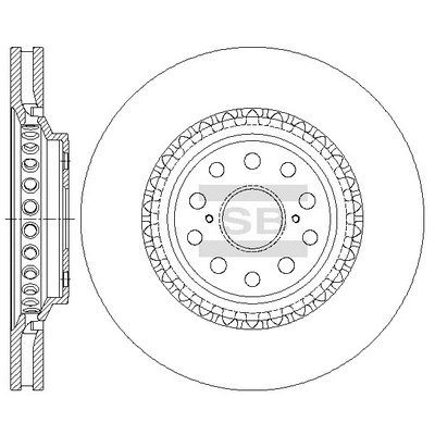 Brake Disc (SD4655)