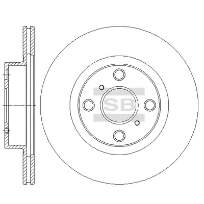 Brake Disc (SD4067)