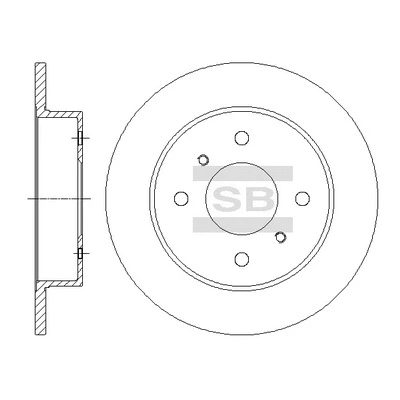 Brake Disc (SD4236)