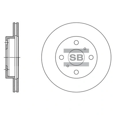 Brake Disc (SD4091)