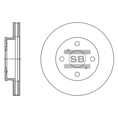 Brake Disc (SD4613)