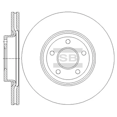 Brake Disc (SD5313)