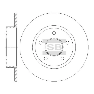 Brake Disc (SD3045)