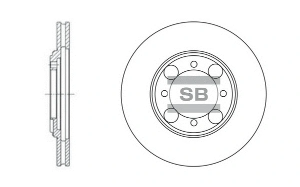 Brake Disc (SD1014)