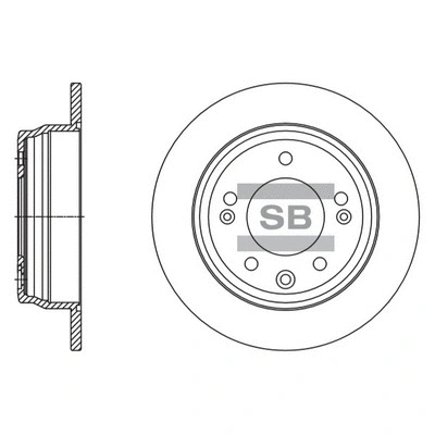 Brake Disc (SD1136)