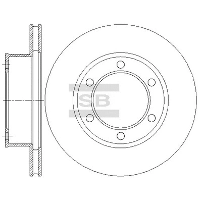 Brake Disc (SD4641)