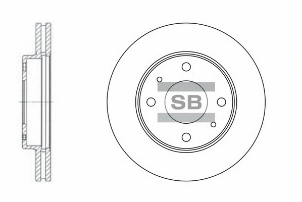 Brake Disc (SD1043)