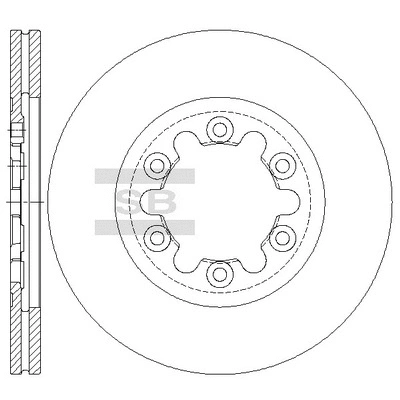 Brake Disc (SD4443)