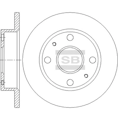 Brake Disc (SD4636)