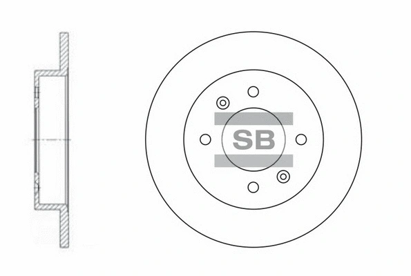 Brake Disc (SD1017)