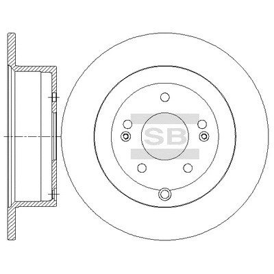 Brake Disc (SD1141)