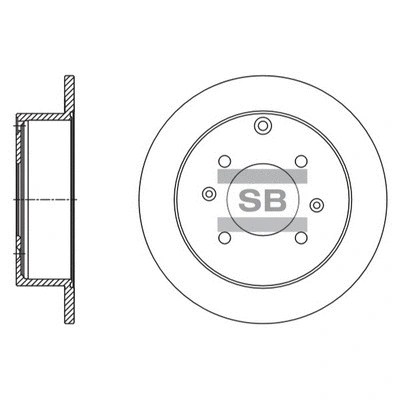 Brake Disc (SD1114)