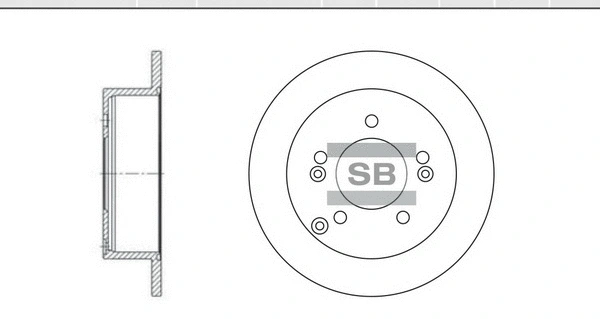 Brake Disc (SD1024)