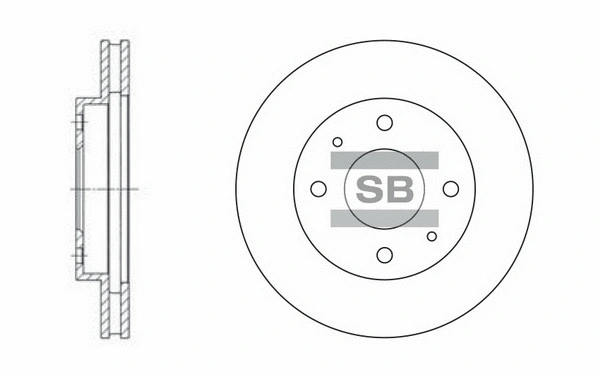Brake Disc (SD4302)
