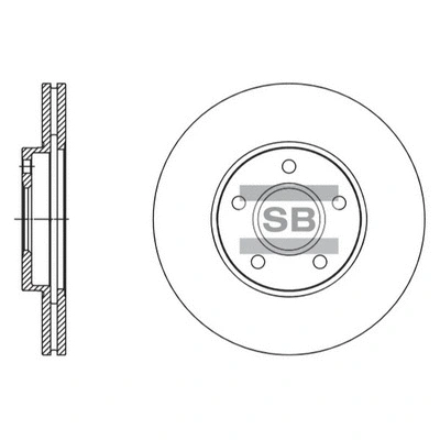 Brake Disc (SD5305)