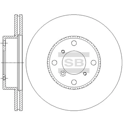 Brake Disc (SD4808)