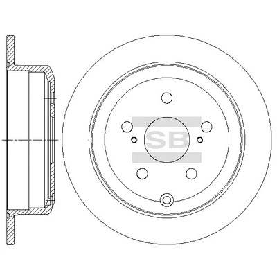 Brake Disc (SD4628)