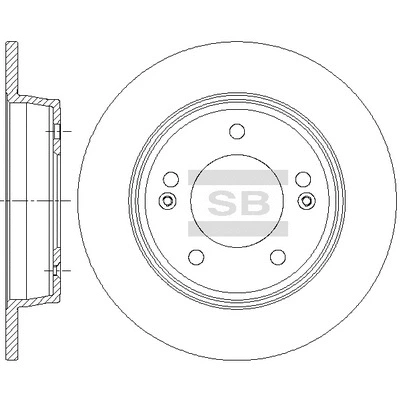 Brake Disc (SD1085)
