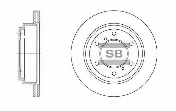 Brake Disc (SD4307)