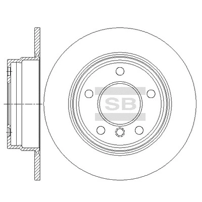 Brake Disc (SD5209)