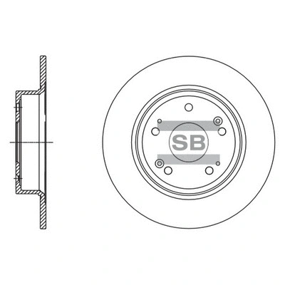 Brake Disc (SD4111)