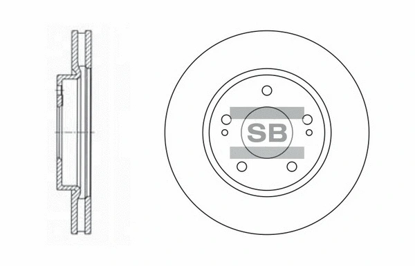Brake Disc (SD4308)